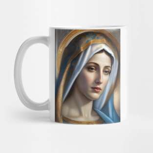 Renaissance image of the Blessed Virgin Mary Mug